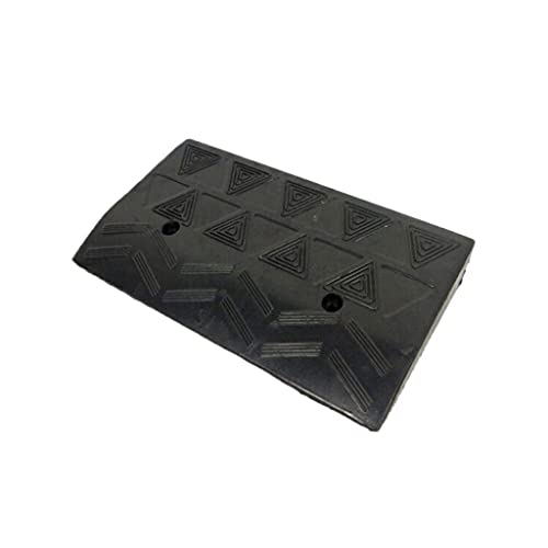 Rampas de goma para muelle, negro, resistente al desgaste, cuesta arriba, almohadilla triangular, entrada del banco del hotel, rampas de seguridad, rampas para sillas de ruedas para discapacitados (ta