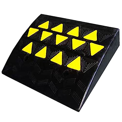 Rampas Rampa Entrada Rampas para vehículos para Curbside,Tarea pesada Puerta Eléctrico Silla de ruedas Rampas por Silla para discapacitados Caminantes Carro Carros,1 paquete (Size : 8cm rise)