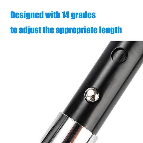 RAXST Muleta para Adulto Regulables ortopédica antebrazo Color Negro en Aluminio anodizado para niños/Hombres/Mujeres/Ancianos