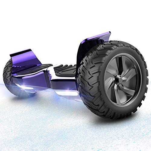 RCB Hoverboards Scooter Eléctrico de Auto-Equilibrio - Estándar de la UE - Off Road Patinete Eléctrico con App Control Todo Terreno Hummer de 8.5" con Bluetooth, Regalo para Adolescentes y Adultos