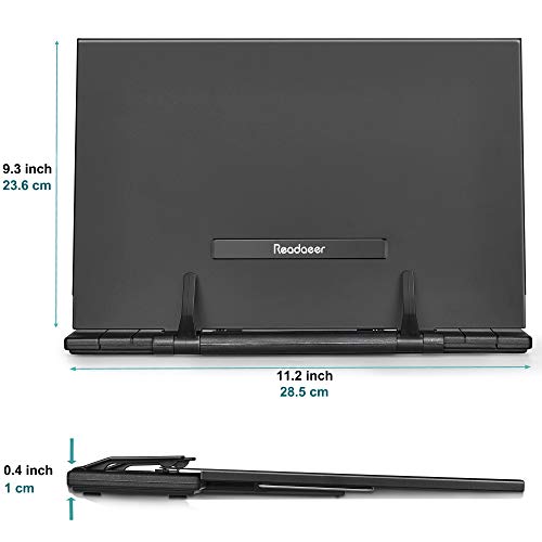 Readaeer --Soporte de libro para lectura, buen atril con materiales y acabado esmerados, Perfecto elige para los lectores