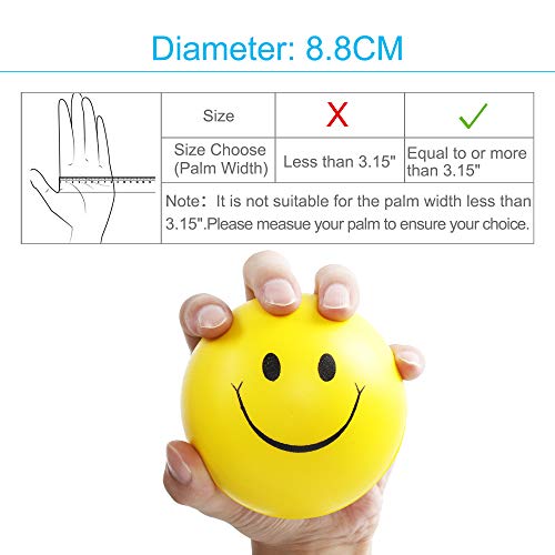REAQER Rea-health fuerza de agarre equipo de entrenamiento bola dedo dispositivo anti-spasticity bola férula órtesis para el dedo mano deficiencia funcional/hemiplegia/Stroke
