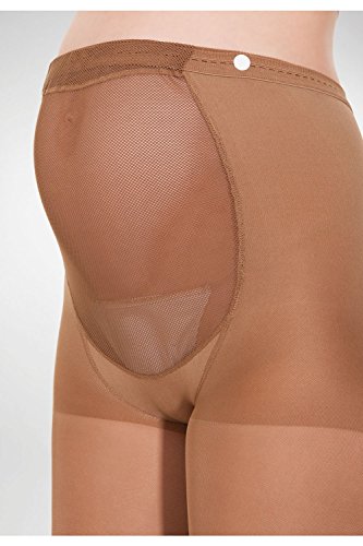 Relaxsan Microfibra 890M (Negro, Tg.3) Pantimedias de maternidad 140 Den compresión 18-22 mmHg