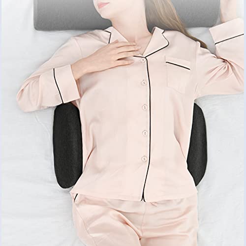 RENSHUYU Almohada de Soporte Lumbar, la Almohada Lumbar Premium Tipo M Puede aliviar el sueño y Las molestias de la Cintura, para el Embarazo, los Ancianos, los Trabajadores de Oficina