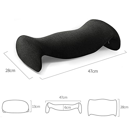RENSHUYU Almohada de Soporte Lumbar, la Almohada Lumbar Premium Tipo M Puede aliviar el sueño y Las molestias de la Cintura, para el Embarazo, los Ancianos, los Trabajadores de Oficina