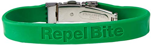 REPEL BITE NATURAL ADULTO pulsera citronela. Pulsera AntImosquitos. Ajustablepara muñeca y tobillo. Resistente al agua. Duración 3 semanas.