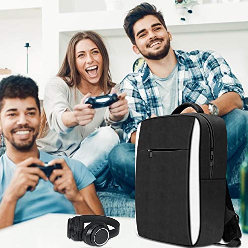 Richolyn Bolsa De Transporte para Ps5 Bolsa Duradera para Playstation 5 con Correa De Hombro Ajustable Bolsa De Consola A Prueba De Golpes para Playstation Adecuado para PS5