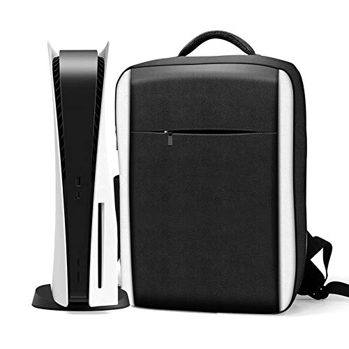 Richolyn Bolsa De Transporte para Ps5 Bolsa Duradera para Playstation 5 con Correa De Hombro Ajustable Bolsa De Consola A Prueba De Golpes para Playstation Adecuado para PS5