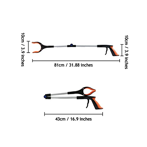 Robot aspiradora Clip de basura retráctil de recogida plegable Clip multifuncional for litters recogiendo herramientas for el hogar Cepillos para la limpieza del piso