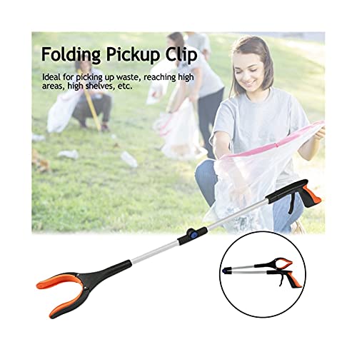 Robot aspiradora Clip de basura retráctil de recogida plegable Clip multifuncional for litters recogiendo herramientas for el hogar Cepillos para la limpieza del piso