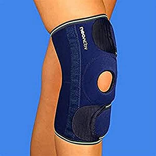 Rodillera de neopreno rótula libre reforzada, talla universal- Emo