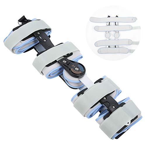 Rodillera para desgarro de menisco, artritis varo valgo ajustable, rodillera ortopédica para dolor de artritis, osteoartritis, reparación de defectos de cartílago