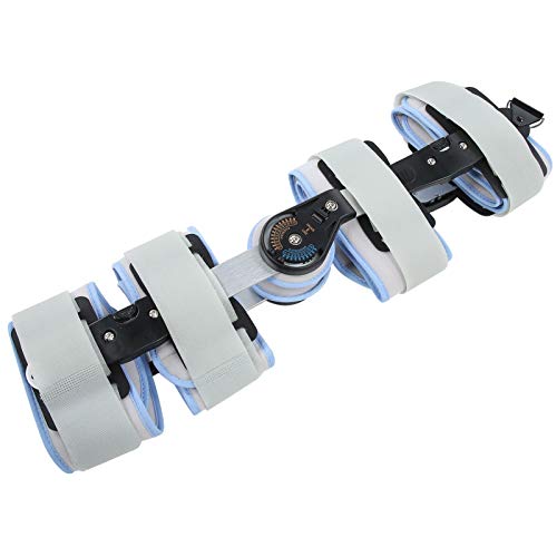Rodillera para desgarro de menisco, artritis varo valgo ajustable, rodillera ortopédica para dolor de artritis, osteoartritis, reparación de defectos de cartílago