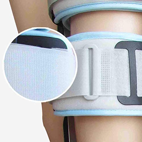 Rodillera ROM con Bisagras, Inmovilizador Ajustable De Ortesis De Rodilla Postoperatoria, Soporte Posoperatorio para Lesiones, para Lesiones De LCA, PCL, Tendones, Ligamentos Y Meniscos