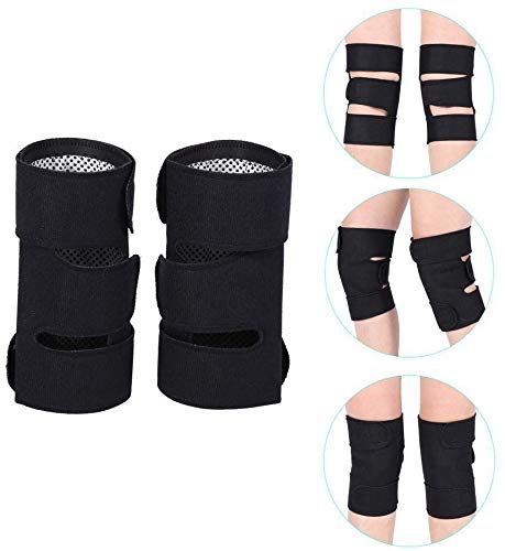 Rodilleras autocalefactables térmicas protectoras de turmalina, terapia magnética, Kneepad ajustable cojín térmico rodilleras ligamentaaria rótuliana evitan la artrosis y el dolor