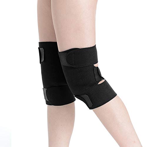 Rodilleras autocalefactables térmicas protectoras de turmalina, terapia magnética, Kneepad ajustable cojín térmico rodilleras ligamentaaria rótuliana evitan la artrosis y el dolor