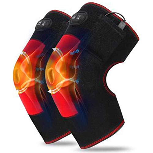 Rodilleras Con Masaje Térmico, Soporte Para Termoterapia, Almohadilla Térmica, Compresa Caliente Para Esguinces De Rodilla, Calambres, Dolor En Las Articulaciones, Alivio Del Dolor De La Artritis