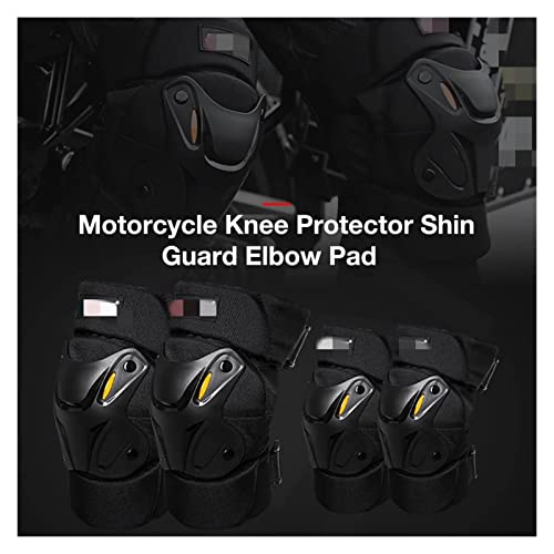 Rodilleras Moto PP + EVA Moto Protector Kneepad Motocross Motoccycle Pads Mochila Protector Racing Guards Off-Road Protección del Codo (Color: Rodilla) (Color : Elbow Pad)