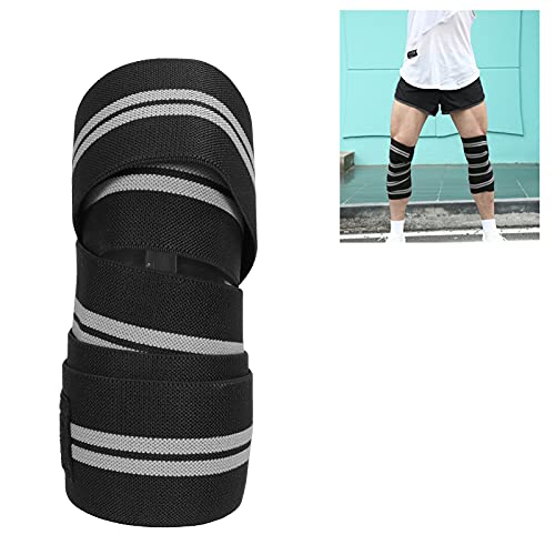Rodilleras, Rodilleras Deportivas Que Mantienen El Calor Corporal Para Calentar La Articulación De La Rodilla De Por Vida Para El Hogar Para Viajes Al Aire Libre(Gris negro)