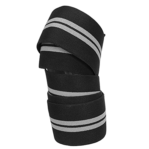 Rodilleras, Rodilleras Deportivas Que Mantienen El Calor Corporal Para Calentar La Articulación De La Rodilla De Por Vida Para El Hogar Para Viajes Al Aire Libre(Gris negro)