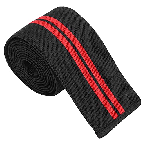 Rodilleras, Ropa Antiadherente Y Manos Que No Lastiman Las Rodilleras Deportivas Mantienen El Calor Corporal Para Calentar La Articulación De La Rodilla Para Viajar En Casa De Por Vida(Rojo negro)
