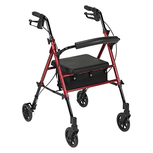 ROLATOR DE Aluminio con Asiento Regulable