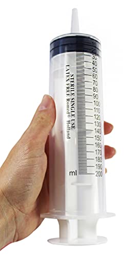 Romed 3-teilige Heridas Jeringuilla para Lavado Vesical con Luer-Ansatz 200 ML, 1 Pieza