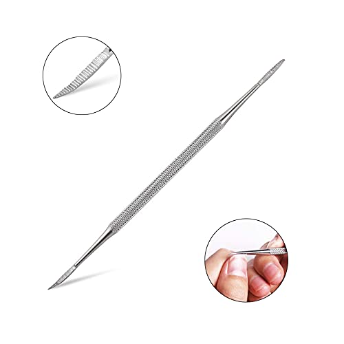 Rpanle Alicates Cortaúñas Profesional 3 en 1,Juego de pedicuras Kit para Uñas Gruesas y Duras Paroniquia Onicomicosis Hongos en Las Uñas Herramientas de Manicura (Plata)
