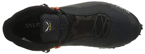 Salewa MS Ultra Flex 2 Mid Gore-TEX Zapatillas de trail running, Black Out/Red Orange, 43 EU