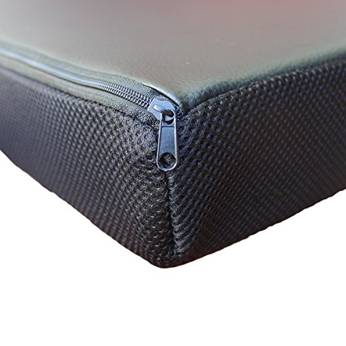 Salosan - Cojín de Asiento, viscoelástico, para aliviar la tensión al Nivel de lumbares, coxis y Discos intervertebrales