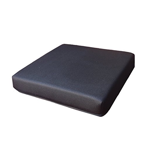 Salosan - Cojín de Asiento, viscoelástico, para aliviar la tensión al Nivel de lumbares, coxis y Discos intervertebrales