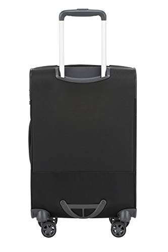 Samsonite Popsoda - Spinner L - Maleta expandible, 78 cm, 105/112.5 L, Negro (Black)