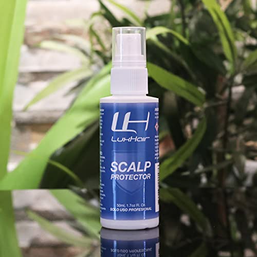 Scalp Protector LuxHair para proteger el cuero cabelludo durante la colocación de Prótesis Capilares Hombre y Mujer | Protege de irritaciones creando un film protector (50 ml)