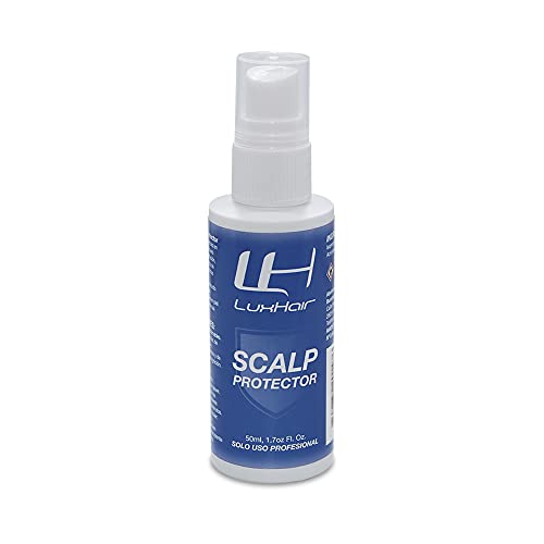 Scalp Protector LuxHair para proteger el cuero cabelludo durante la colocación de Prótesis Capilares Hombre y Mujer | Protege de irritaciones creando un film protector (50 ml)