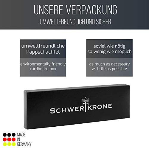 Schwertkrone Tijeras terapeutas con doble mango de 17 cm de longitud, color azul, tijeras de ayuda para niños, tijeras de aprendizaje, tijeras para manualidades, con muelle de retorno inoxidable