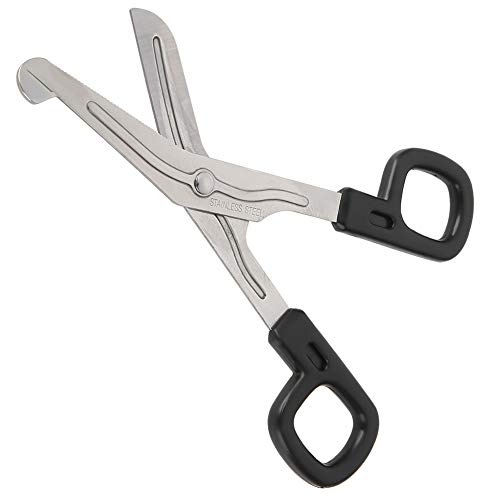 Semme Tijeras de Gasa de Acero Inoxidable, Tijeras de Codo, Tijeras de Rescate, Tijeras de Emergencia, para clínica hospitalaria y hogar