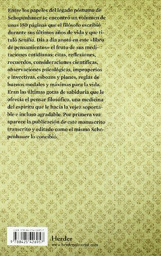 Senilia: Reflexiones de un anciano