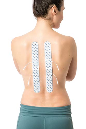 Set de electrodos para la espalda y cuello axion | Para su electroestimulador TENS y EMS | Para su tratamiento de electroestimulación contra dolores de espalda