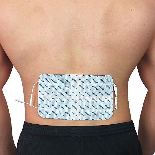 Set de electrodos para la espalda y cuello axion | Para su electroestimulador TENS y EMS | Para su tratamiento de electroestimulación contra dolores de espalda