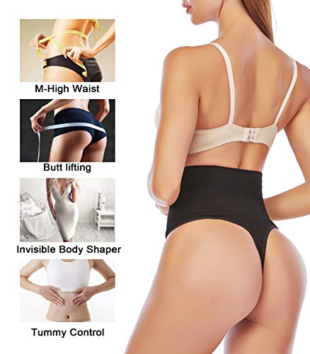 SEXYWG Fajas Tanga Braga Reductora para Mujer Entrenador de Cintura Vientre Plano Braguitas Moldeadora Adelgazante Abdomen Elástico Shaping Lenceria Shapewear Thong