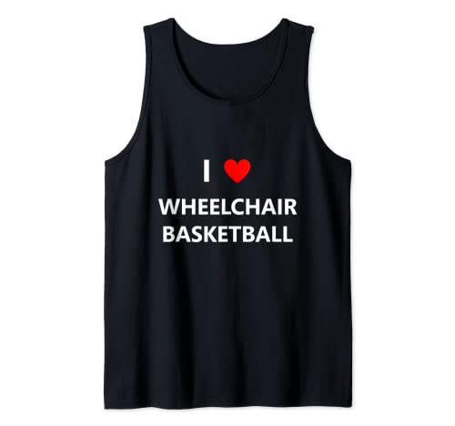 Silla de ruedas baloncesto deportes aros jugador Camiseta sin Mangas