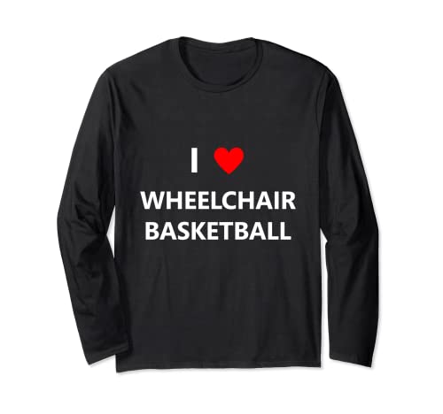 Silla de ruedas baloncesto deportes aros jugador Manga Larga
