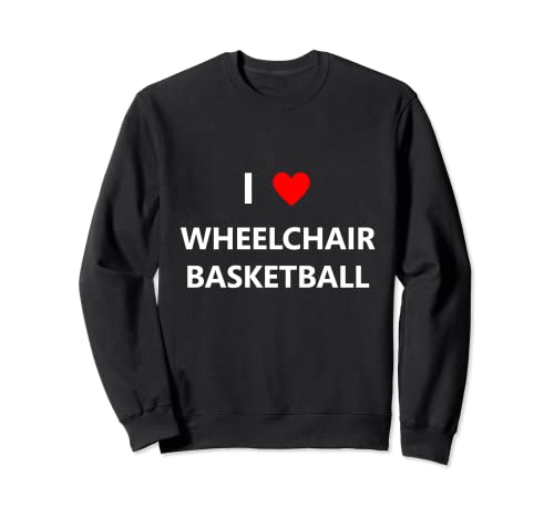 Silla de ruedas baloncesto deportes aros jugador Sudadera