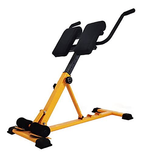 Silla Romana Bancos de Peso Ajustables 90 ° Placa Abdominal hacia atrás Hiperextensión Plegable Silla Romana para AB/Abajo ANTENSIÓN/Dip ESTACIÓN Multi-Entrenamiento HOGAR Gym