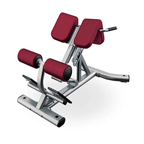 Silla Romana Hiperextensión Ajustable Banco Romano Silla Atrás Equipo de extensión para el hogar Gimnasio Ejercicio de Ejercicios Abdominales (Color : Red, Size : 140x70-88x65cm)