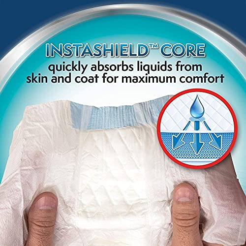 Simple Solution pañales de perro hembra desechables, XL (paquete de 12)