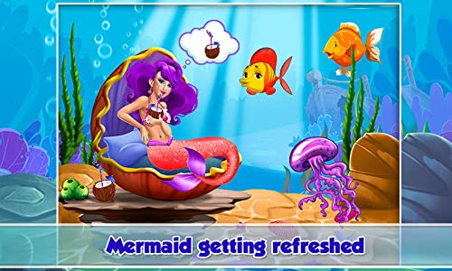 Sirena Juego para chicas niñas - ¡Para todas las muchachas que desean ser tan hermosas como una sirena!
