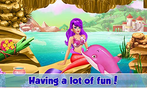Sirena Juego para chicas niñas - ¡Para todas las muchachas que desean ser tan hermosas como una sirena!