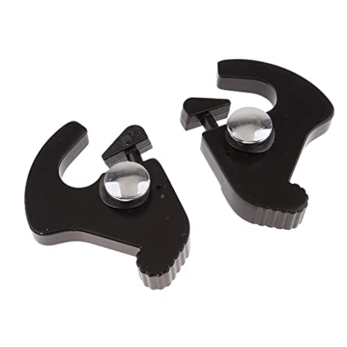 Sissy Bar Desmontable Respaldo Portaequipajes Clip Kit de Clip de Sujeción Portaequipajes