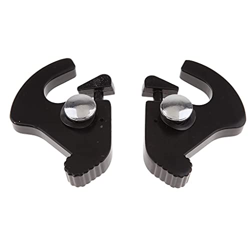 Sissy Bar Desmontable Respaldo Portaequipajes Clip Kit de Clip de Sujeción Portaequipajes